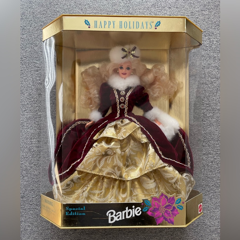 1996 BARBIE Happy Holidays, Special Edition, Mattel # 15646